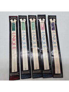 The Unique Invisible Zipper Assorted Colors 7"-22" Polyester Sewing Craft Suppli